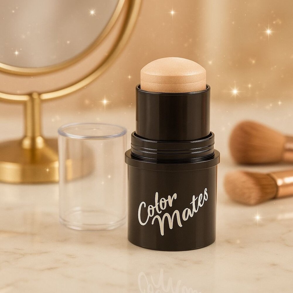 Colormates Shimmer Multi Cream Stick Super Star Champagne Highlighter Glow Stick